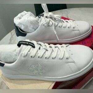 TORY BURCH HOWELL COURT SNEAKER- NEW IN BOX Size 8- White Navy